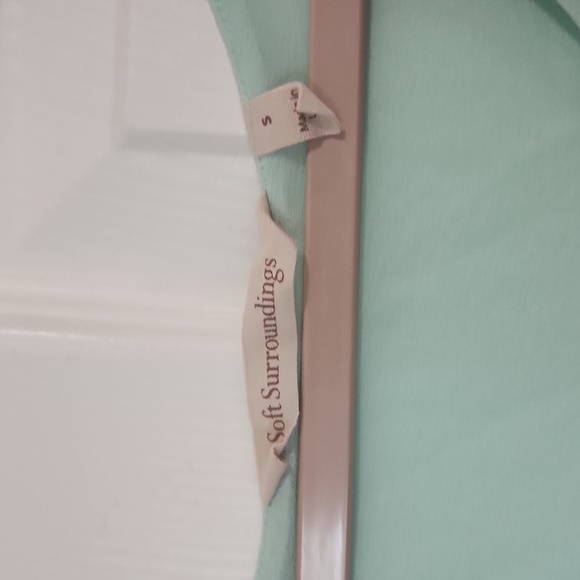 Soft Surroundings Boho Chiffon top - Picture 2 of 3